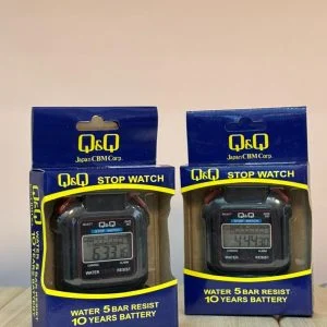 کرنومتر دیجیتال Q&Q مدل استاپ‌واچ ورزشی فروشگاه احسان اسپرت